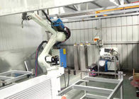 Soldadora de aluminio automática de la robótica del cambiador de calor del Aleta-y-tubo